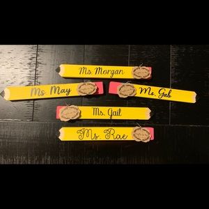 Teacher Pencil Plaques